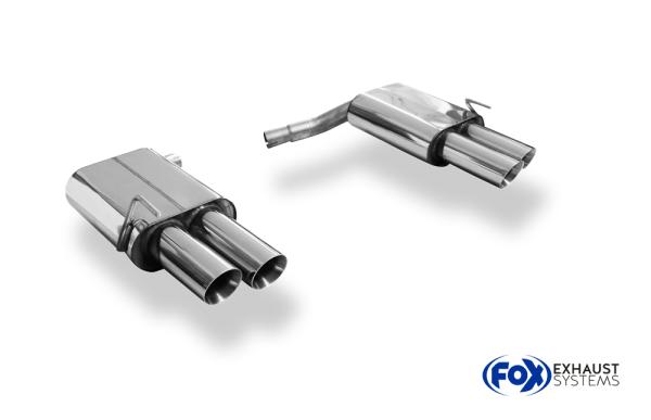 Endschalldämpfer rechts/links - 2x90 Typ 25 rechts/links passend für: Ford Explorer